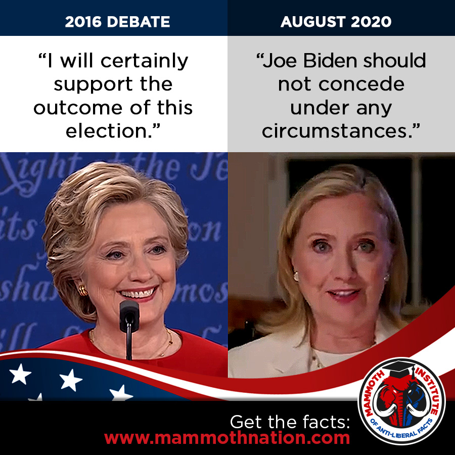 Hillary then vs now