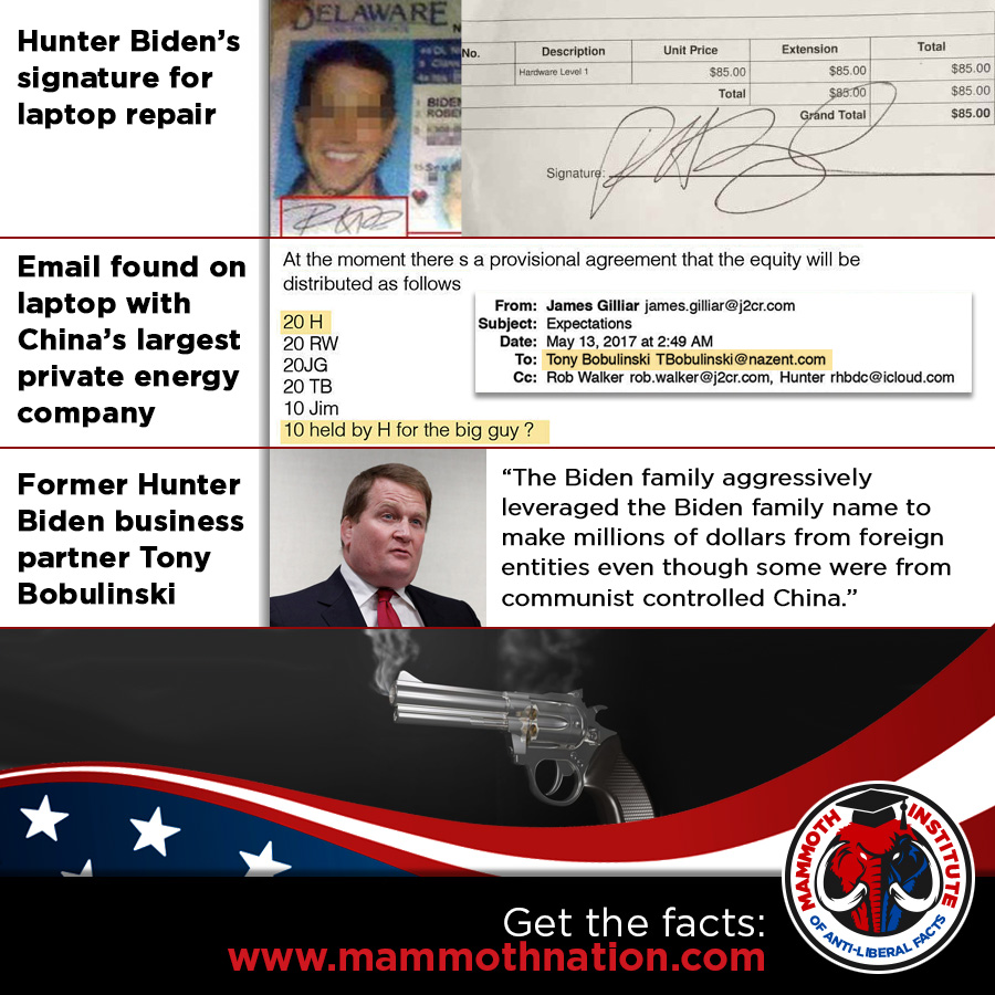 Hunter's Laptop Email & China