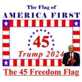The 45 Freedom Flag