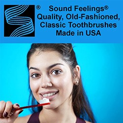 Plain Toothbrush by Sound Feelings