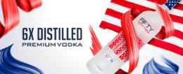 High quality American made Vodka from Fifty States Vodka