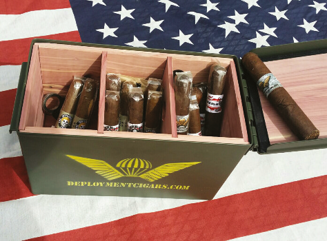 cigars and custom humidors from Deployment Cigars