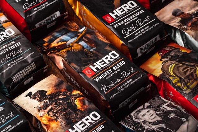 Specialty coffee with a mission of giving back from The HERO Beverage Company