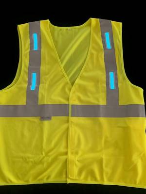Stay safe when walking, runiing, or riding at night with the LumaVest from LumaWear