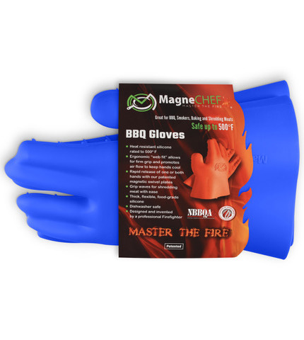 High heat rated silicone gloves from MagneCHEF!