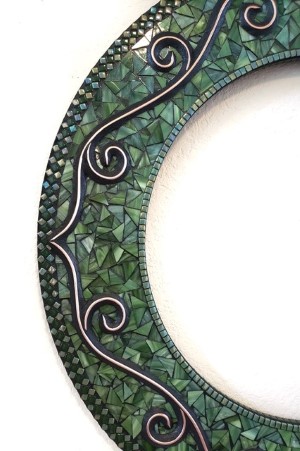 Beautifully handcrafted glass pieces from Roxanne Tate Mosaics