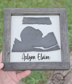 Customized wood signs handcrafted in the USA by Rustic Beginnings Boutique