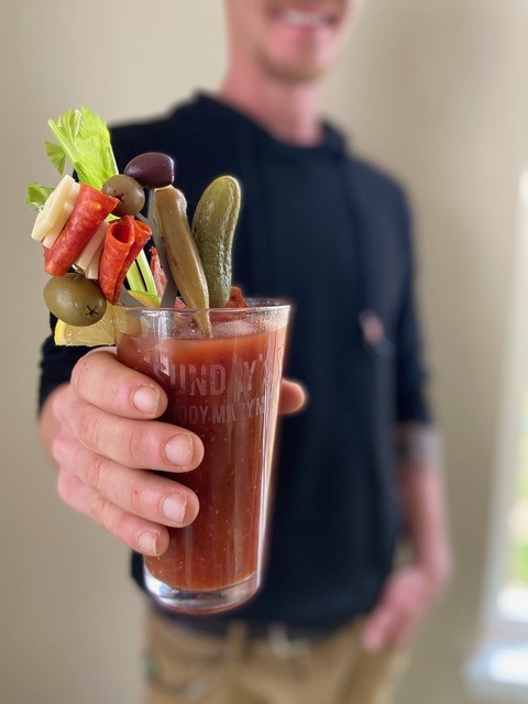Delicious flavor made in America by Sunday's Bloody Mary Mix