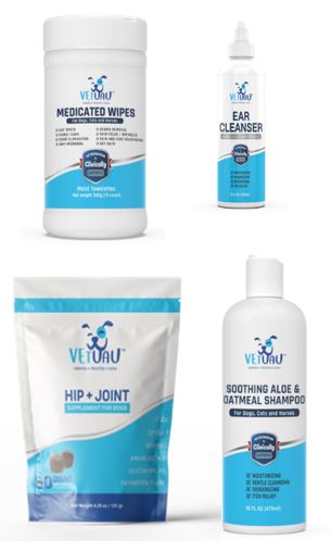 Pet supplements shipped direct by Vetuau