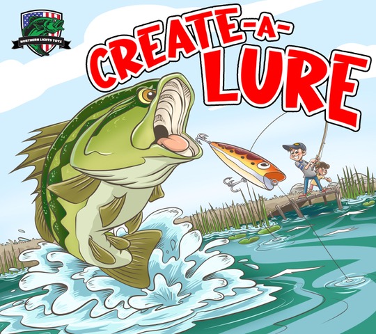 personal fishing lures with The Create-A-Lure from Northern Lights Toys