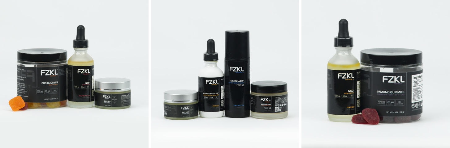 Address a number of health and general wellness concerns with FZKL CBD Products