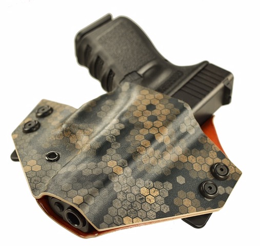 Custom holsters, magazine carriers, and gun belts made in America by High Noon Holsters
