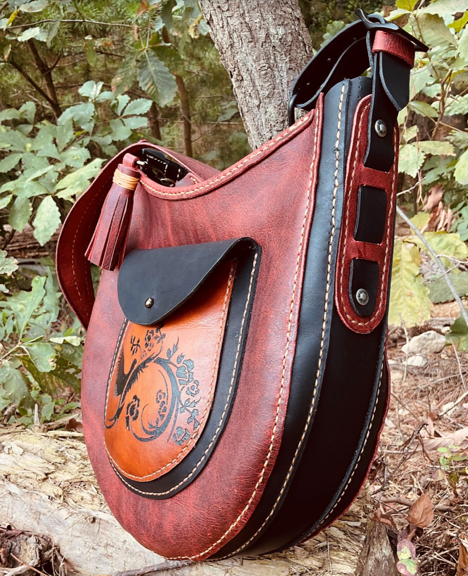 Handcrafted leather bags from Muddy Girl Leathers