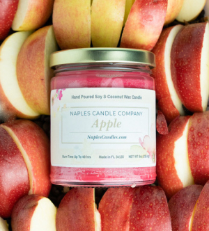 A variety of clean burning candles from Naples Candle Company