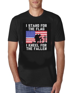 Patriotic rhinestone and printed apparel from Proudly we Stand