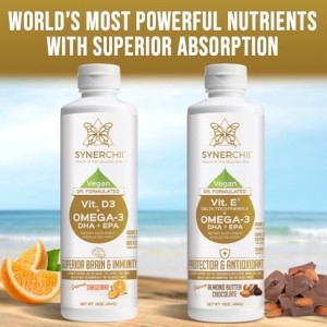 All natural palnt based Omega-3 supplement from Synerchii