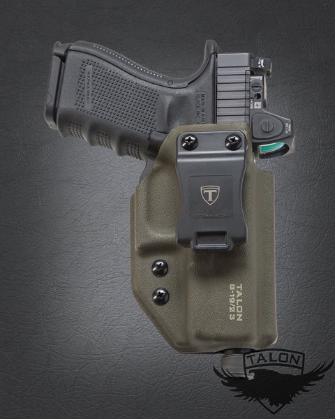 Security and comfort in a quality carry holster from Talon Retention Systems