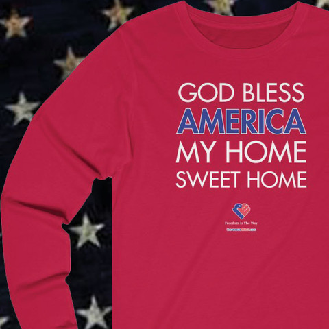 Apparel with messages of patriotism and empowerment from The Rescue Effect
