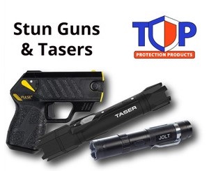 Stun guns and tasers from Top Protection Products