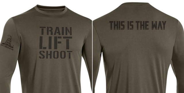 Quality apparel for those who Train, Lift, Lift, Shoot
