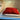 Hot Cherry Square Pillow in Plush Red Ultra-Suede