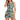 Baha Ranch Turquoise Dreams Pajama Lounge Tank Shorts Lounge Set Made in America
