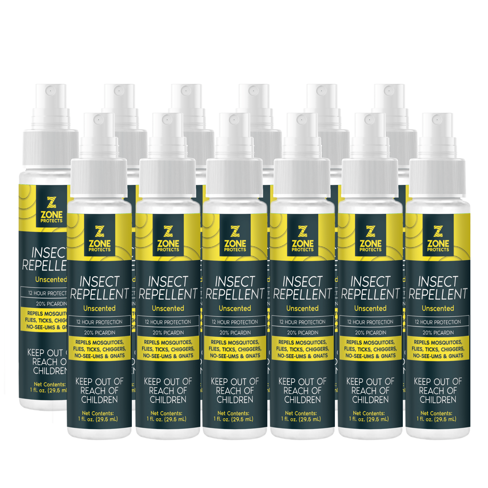 Unscented Insect Repellent Spray, 1oz Master Case of 12 – Mammoth Nation