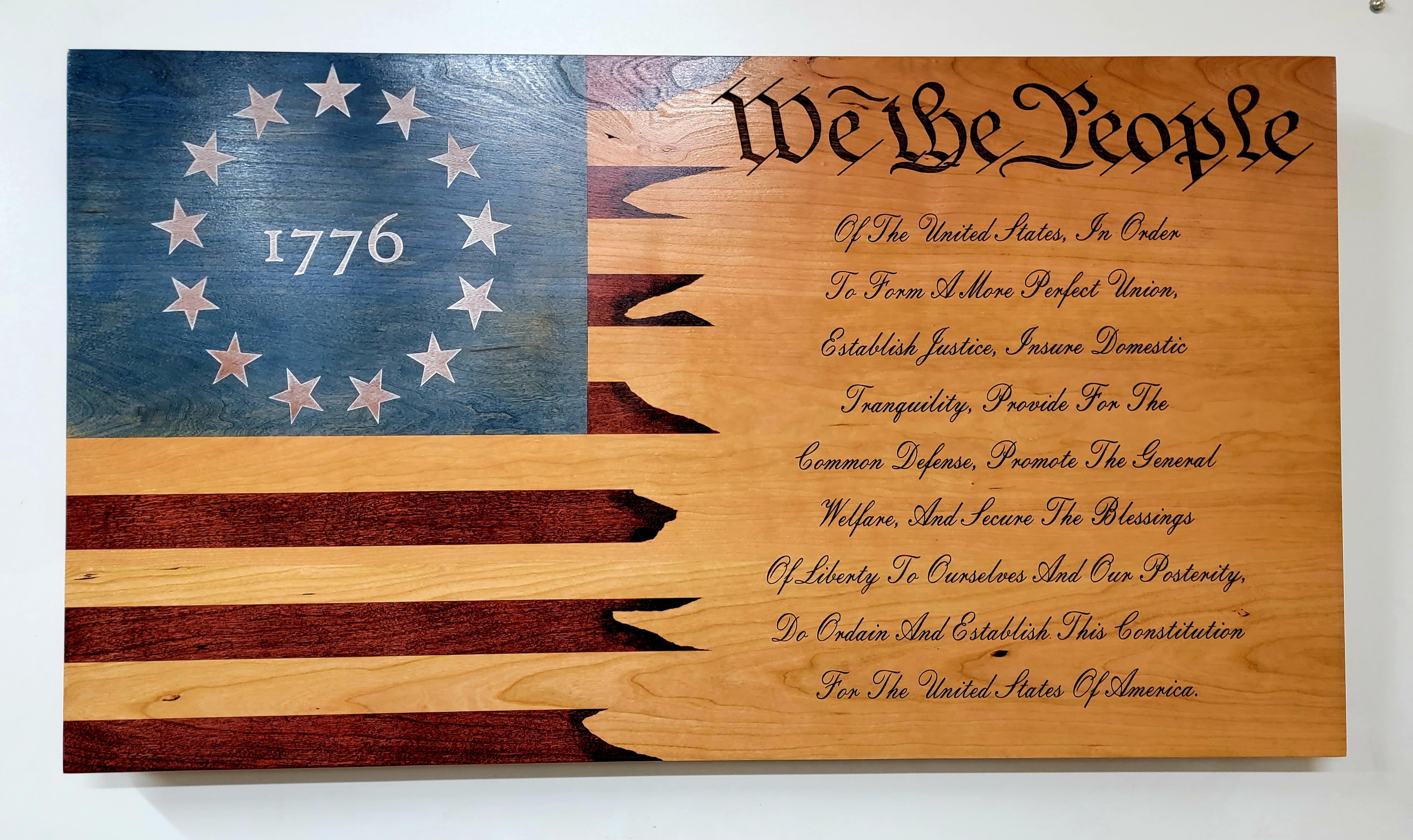 The Preamble Flag – Mammoth Nation