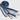 Quilted Quench Puffy Bottle Tote - METALLIC BLUE