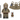 WWII - Russian Mixed Troops - 4 Man Squad - Mil-Blox