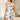 Baha Ranch Ranch Life White Pajama Lounge Tank Shorts Set Made in America