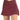 Activloops™ Heather Burgundy // Skort Set