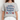 250 Graphic Women's Gray Cotton Crew Neck Tee Made in USA