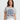 250 Graphic Women's Gray Cotton Crew Neck Tee Made in USA
