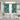 Turquoise Window Curtains 28"x40" (2-Piece) Made in America