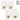 Set of 4 Minimalistic Western Highland Cow Cattle Brands Kitchen Towels Made in America