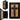 American Flag Cross Decorative Wall-Mounted Secure Gun Cabinet