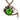 Wire Sculpted Green Eye Crystal Teardrop Necklace