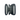 #B3304 - 1 3/4" Fixed Cobra Buckle Anodized Matte Black