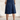 Ashville Versatile Cotton Skirt in Dark Denim