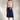 Ashville Versatile Cotton Skirt in Dark Denim
