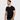 Bamboo Swift Curve-Hem Tee - Black