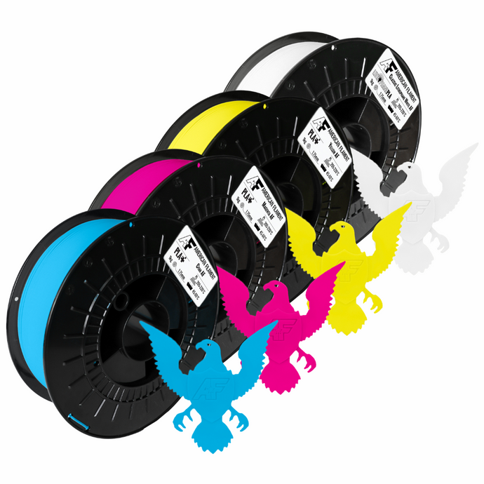 CMYK PLA+ Color Sample Swatch Set – Mammoth Nation