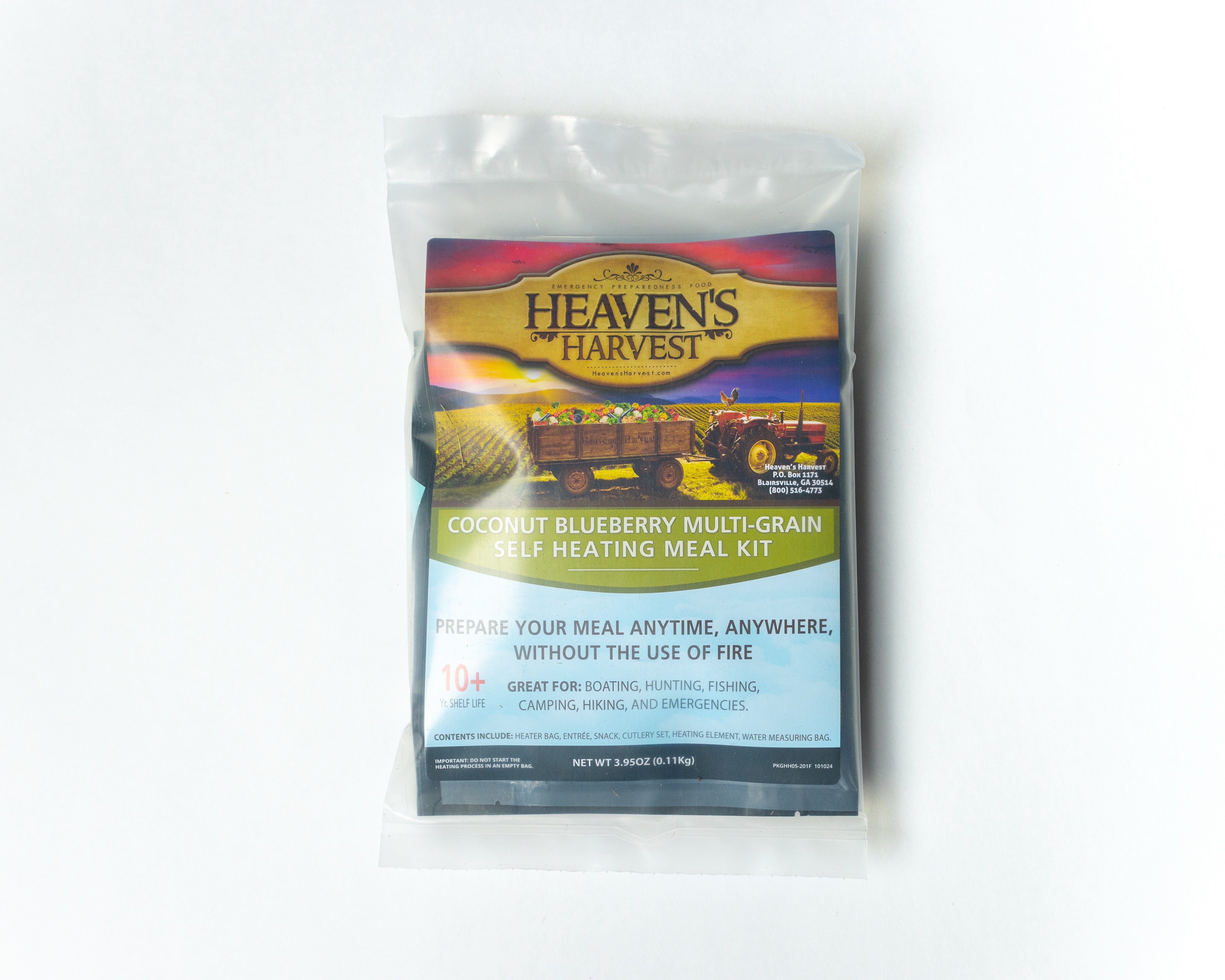 Self-Heating Meal Kit - Coconut Blueberry Multi-Grain – Mammoth Nation