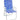 Blue and White Stripe Classic Lawn Chair
