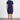 Women's Easy Going Casual Cotton Dress (Dark Denim)