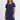 Women's Easy Going Casual Cotton Dress (Dark Denim)