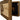 Decorative Secured Gun Storage Cabinet with Family Branches (Early American)
