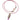 Fuchsia Crystal Drop Pendant Necklace Copper Silver Tubular