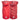 Reversible Elasto-Fit Raincoat - Red/Red